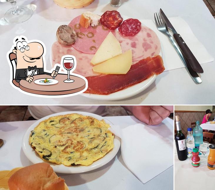 Estas son las imágenes que muestran comida y bebida en Restaurant Pirineus