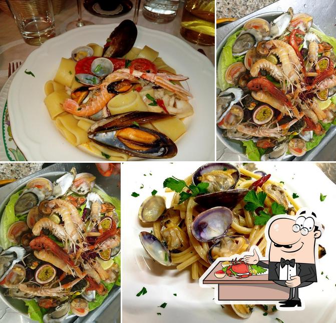 Scegli tra i molti piatti di mare proposti a RISTORANTE BRANDO