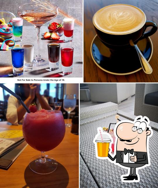 News Cafe propose une sélection de boissons