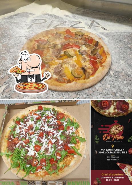 Ordina una pizza a Pizzeria da Mario