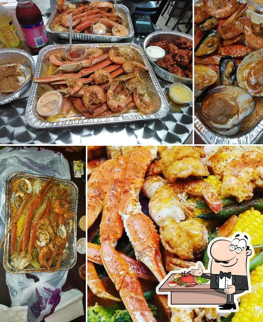 Try out different seafood meals served at Buca's Seafood