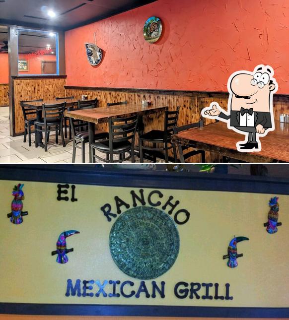 The interior of El Rancho Mexican Grill