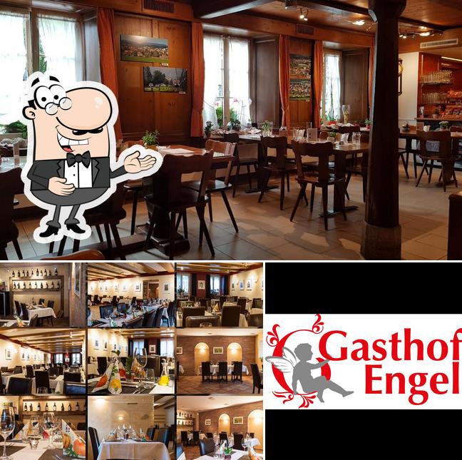 Ecco un'immagine di Restaurant - Gasthof Engel Oberentfelden