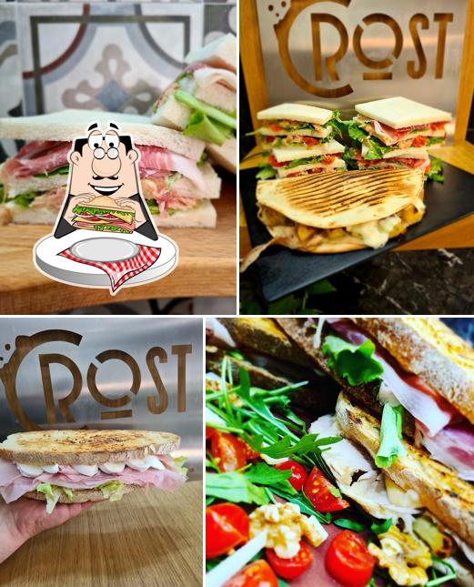 Club sandwichs à Crost Le Zingare Napoli