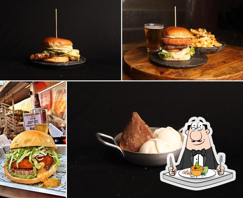 Comida em Instinto Burger Americana