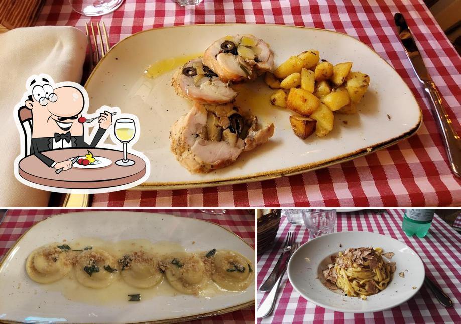 Platti al Osteria da Mamma Angela