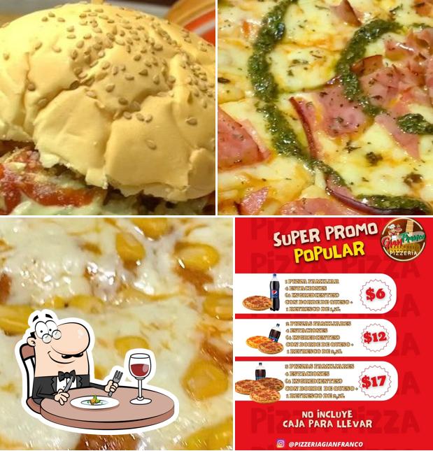 Platti al Pizzeria Da Gianfranco