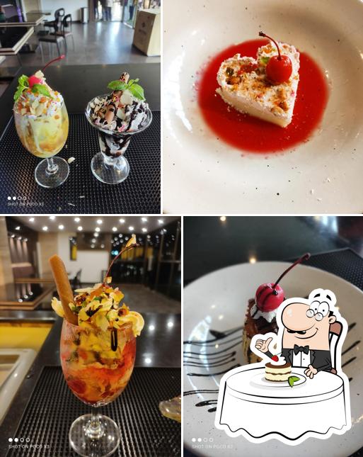 Spice kitchen provides a selection of sweet dishes