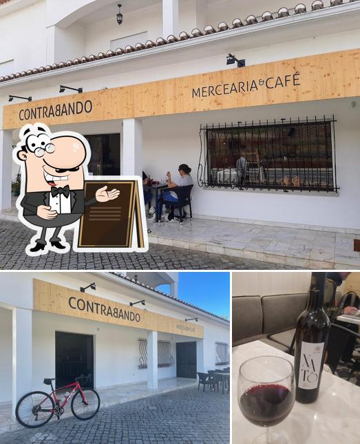 Mercearia do Contrabando is distinguished by exterior and wine