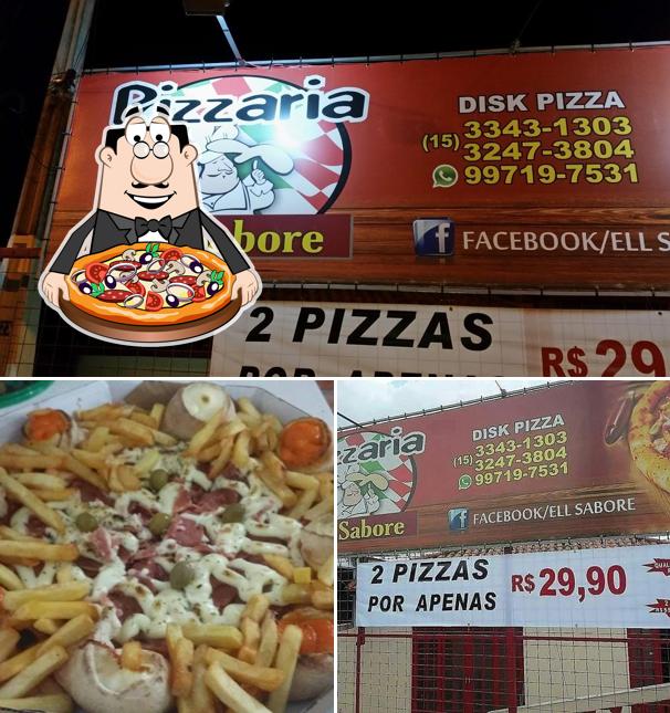 Consiga diferentes variedades de pizza