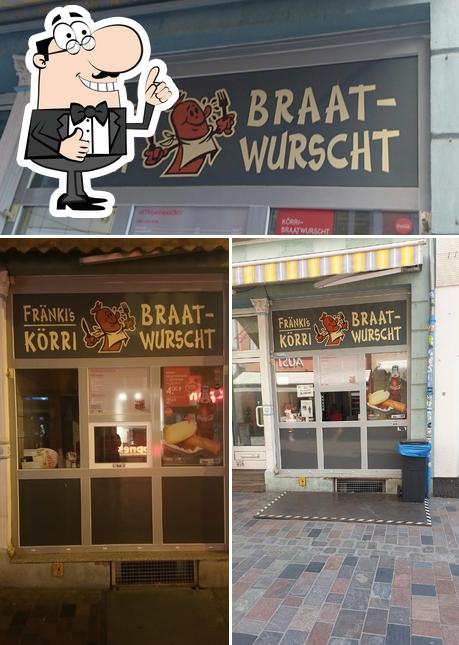 Взгляните на фотографию паба и бара "Fränkis Körri Braatwurscht"