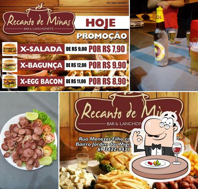 Platos en Recanto de Minas