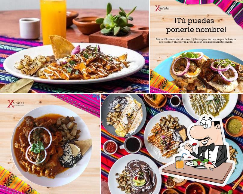 Еда в "Xacalli Cocina Mexicana"