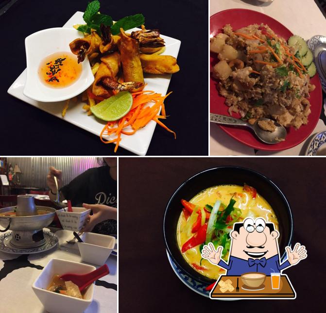 Meals at Thai House Restaurant