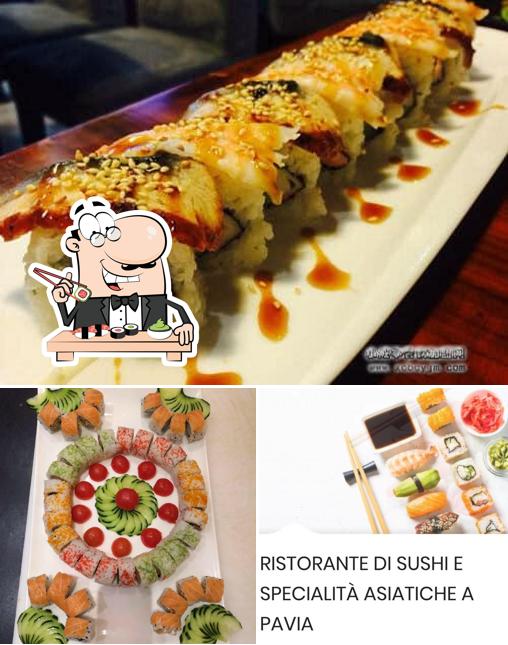 Prenditi le varie opzioni di sushi