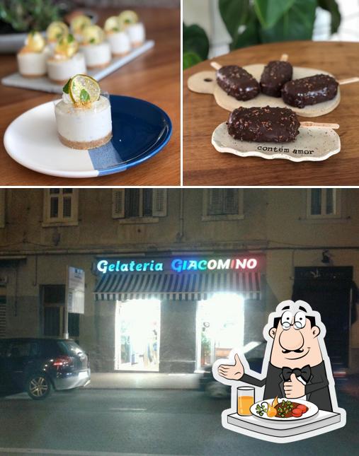 Cibo al Gelateria Giacomino Trieste