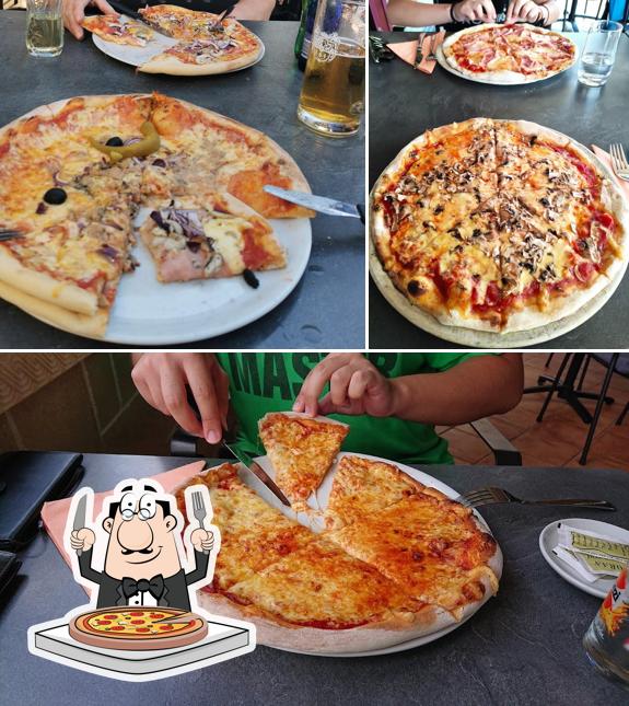 Prova una pizza a Restoran "Lovački rog"