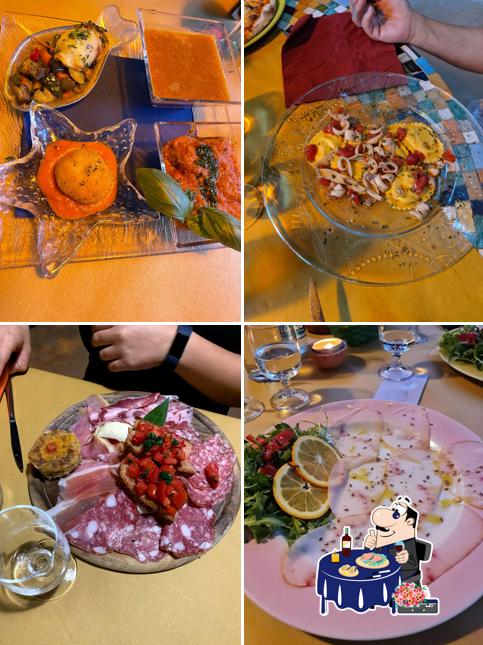 Choisissez de nombreux plats à base de fruits de mer servis par Ristorante Da Bruno