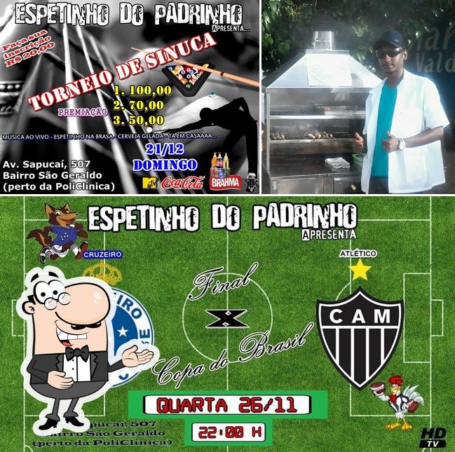 See the pic of Espetinho do Padrinho