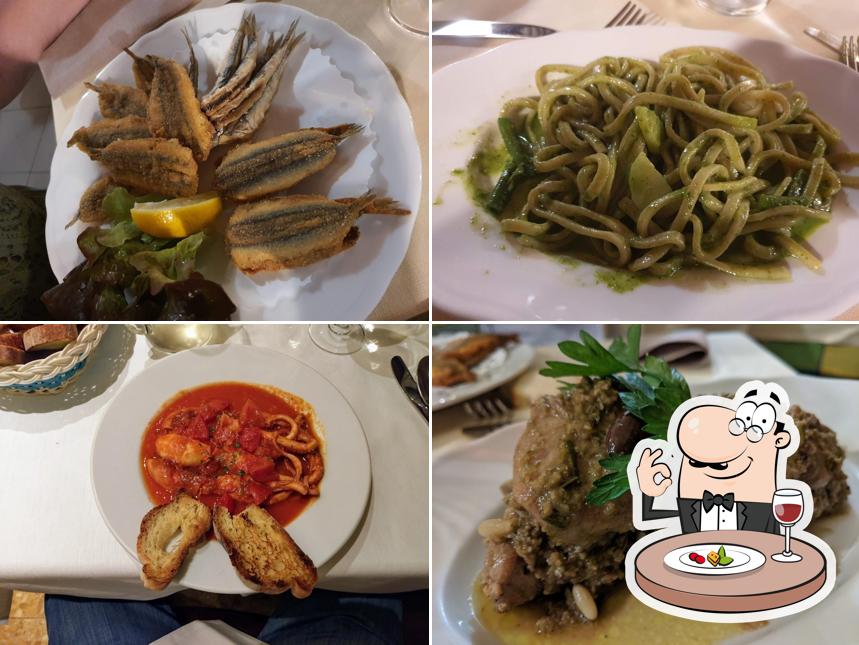 Еда в "Trattoria della Raibetta"