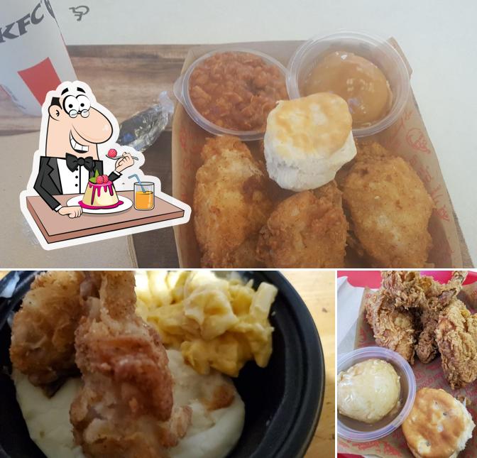 KFC provides a number of sweet dishes