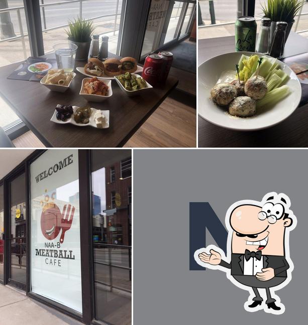 Look at the picture of Naab Meatball Cafe