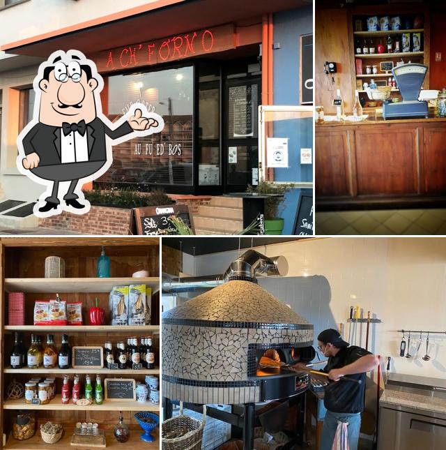 L'intérieur de A CH'FORNO PIZZA