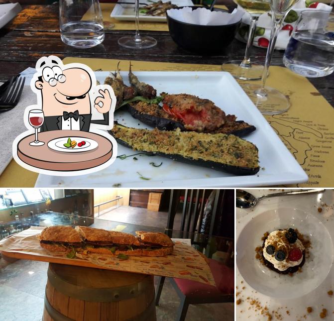 Cibo al Ristorante Vintage