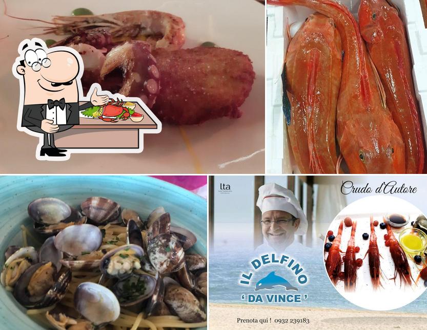 Prenez des fruits de mer à Ristorante Il Delfino - Da Vince'