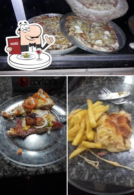 Comida em Pizzaria Jatai