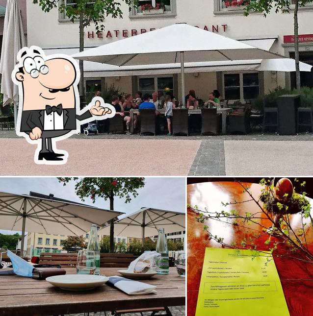 Gli interni di Theaterrestaurant