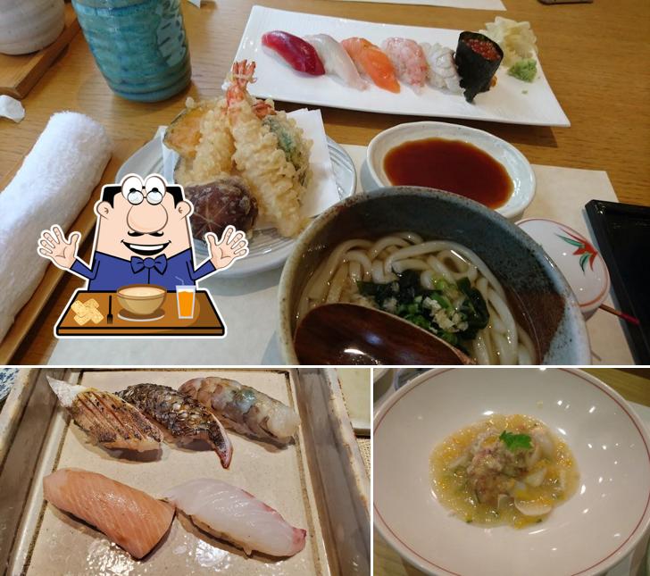 Food at Sushi Imamura