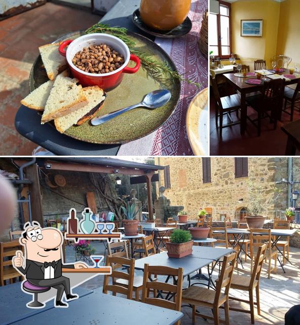 Gli interni di Locanda Manfredi