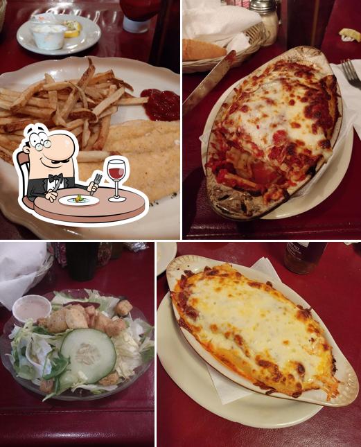 Food at De Rienzo's Italian Foods