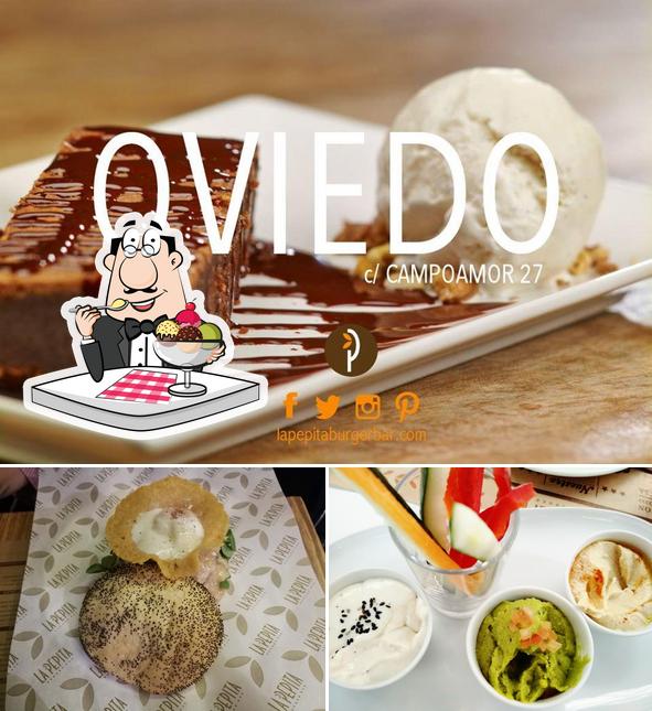 Don’t forget to order a dessert at La Pepita Burger Bar Oviedo