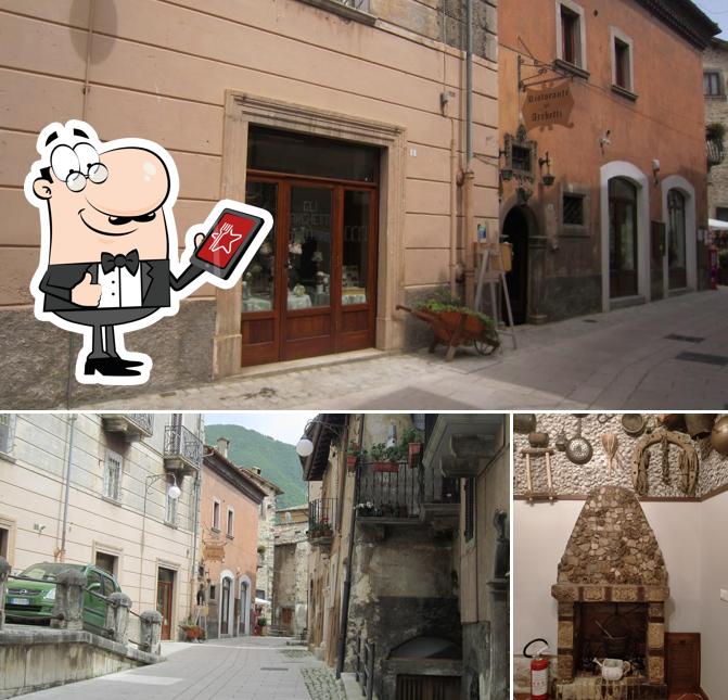 Guarda la foto che presenta la esterno e interni di Ristorante Gli Archetti