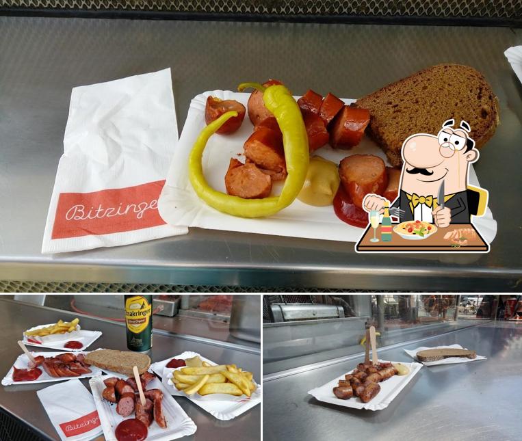Nourriture à Bitzinger Sausage Stand