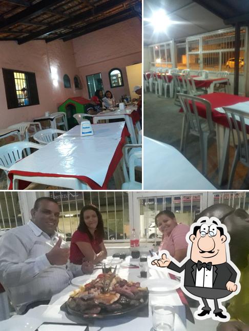 O interior do Dom Pizza