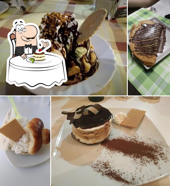 La Piazzetta offre un'ampia selezione di dessert