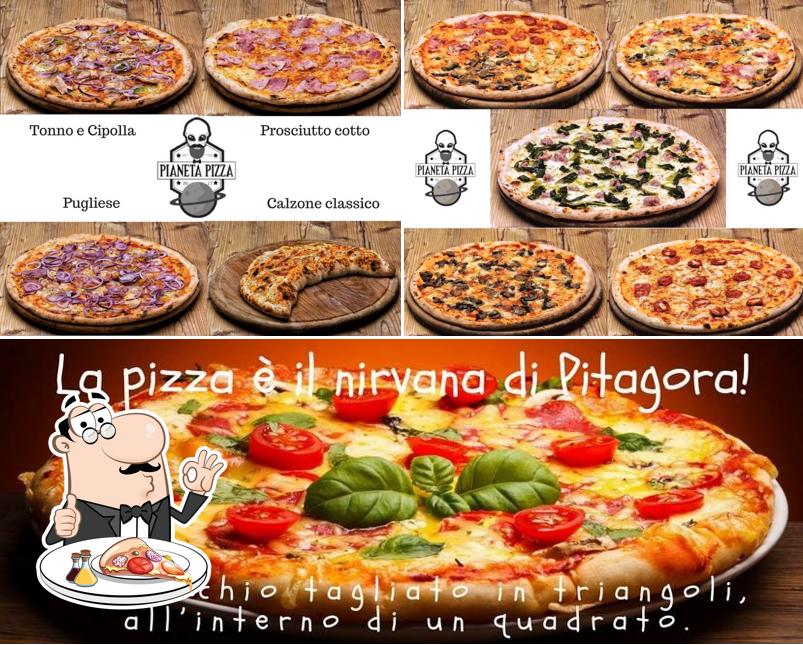 Prenditi tra le molte varianti di pizza