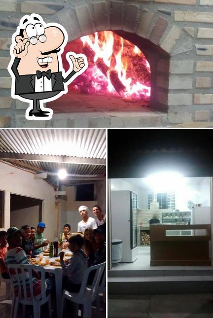 O interior do Dliss Pizzaria Delivery ,Esfihas e Lanches