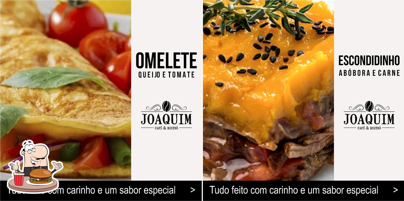 Consiga um hambúrguer no Café Joaquim