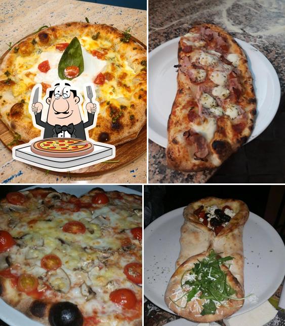 Try out pizza at A pizza House