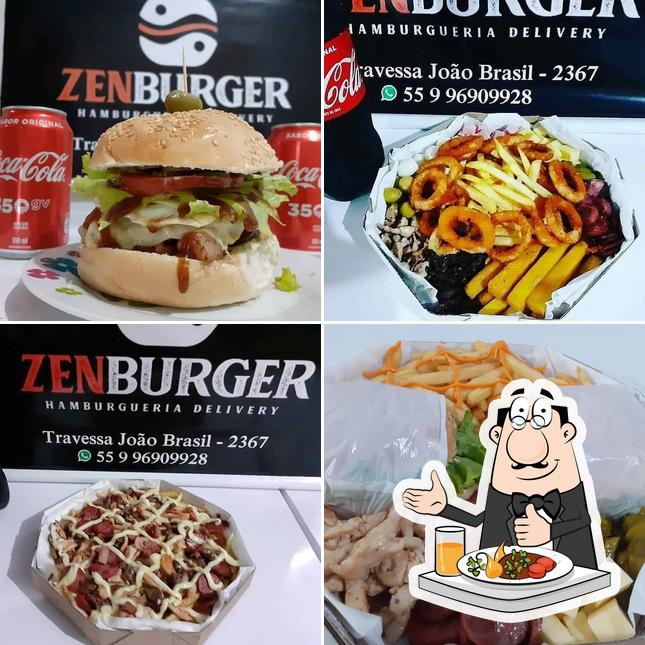 Platos en Zen burguer lancheria e hamburgueria