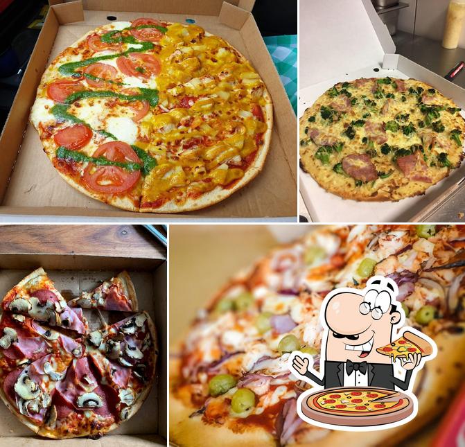 Elige entre diferentes formatos de pizza