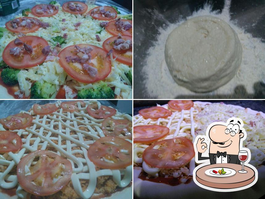 Comida em Pizza'Lya