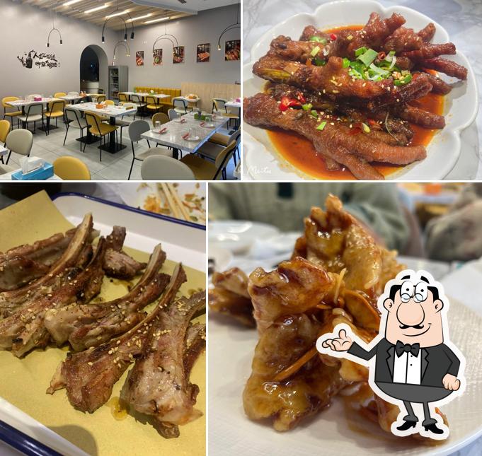 Gli interni di KAO YAN 烤焰 锦州烧烤RISTORANTE CINESE E BARBECUE