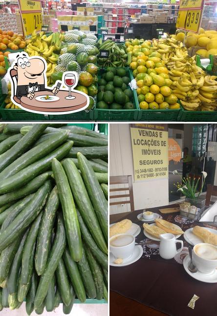 Comida em Mercado Extra