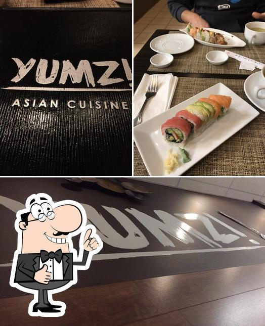 Here's a picture of Yumz Asian Cuisine