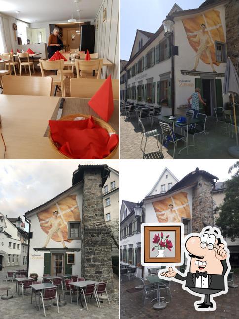 Интерьер "Restaurant Zeughaus St.Gallen"